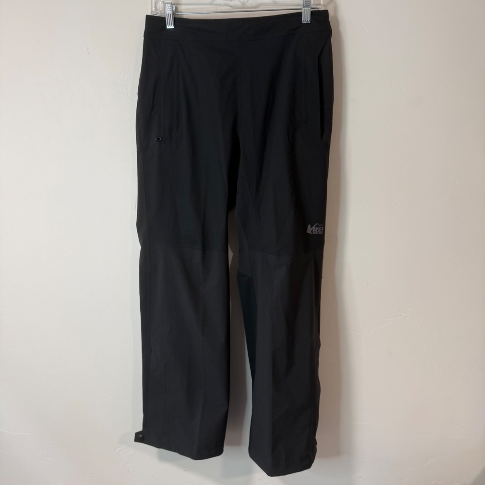 REI Co-op Men's Talusphere Rain Pants S Black Elements Waterproof Hiking 892142